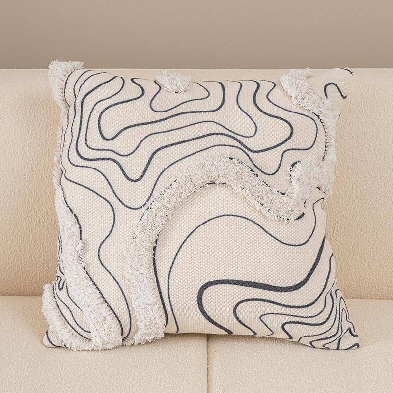 

Этнический стиль, богемная диванная подушка для гостиной, простая прикроватная подушка, трансграничная подушка 45*45