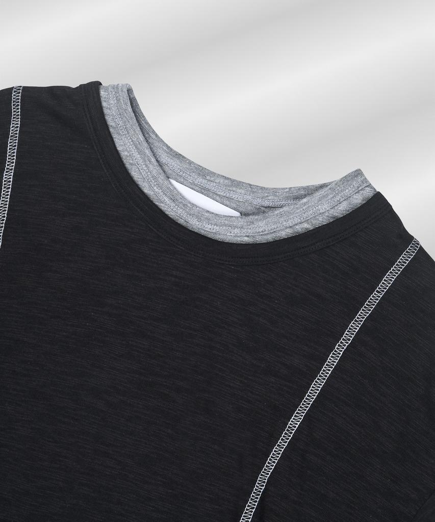 PARADIGMFILM [Ep.01] Double-Layer Modal Long Sleeve (Black)