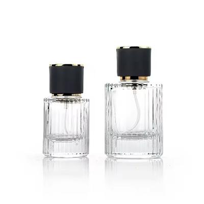5PCS 30/50ML Empty Refillable Clear Glass Perfume Sprayer Dispenser Atomizer Fine Mist Spray Makeup Bottle  Packing Tools