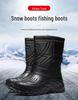 Men's Waterproof Winter Snow Boots: Outdoor Sports with Plus Velvet