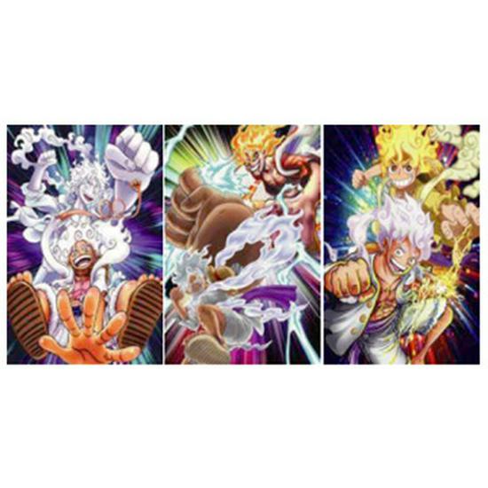 One Piece 3D Anime Farbverlauf Lentikular Stereoskopisches Gemälde