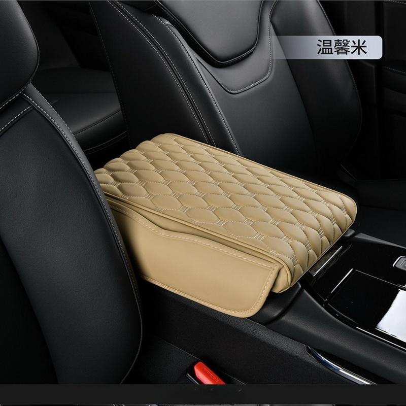 1Pc Popular Car Good Things Car Heightening Storage Armrest Box Pad Memory Cotton Car Storage Box Pad Heightening Pad