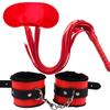 Bdsm Intimate Sets Sexy Leather Plush Sex Toys Bondage Kit Handcuffs Whip Blindfold Adult Games Role Play Exotic Accessories