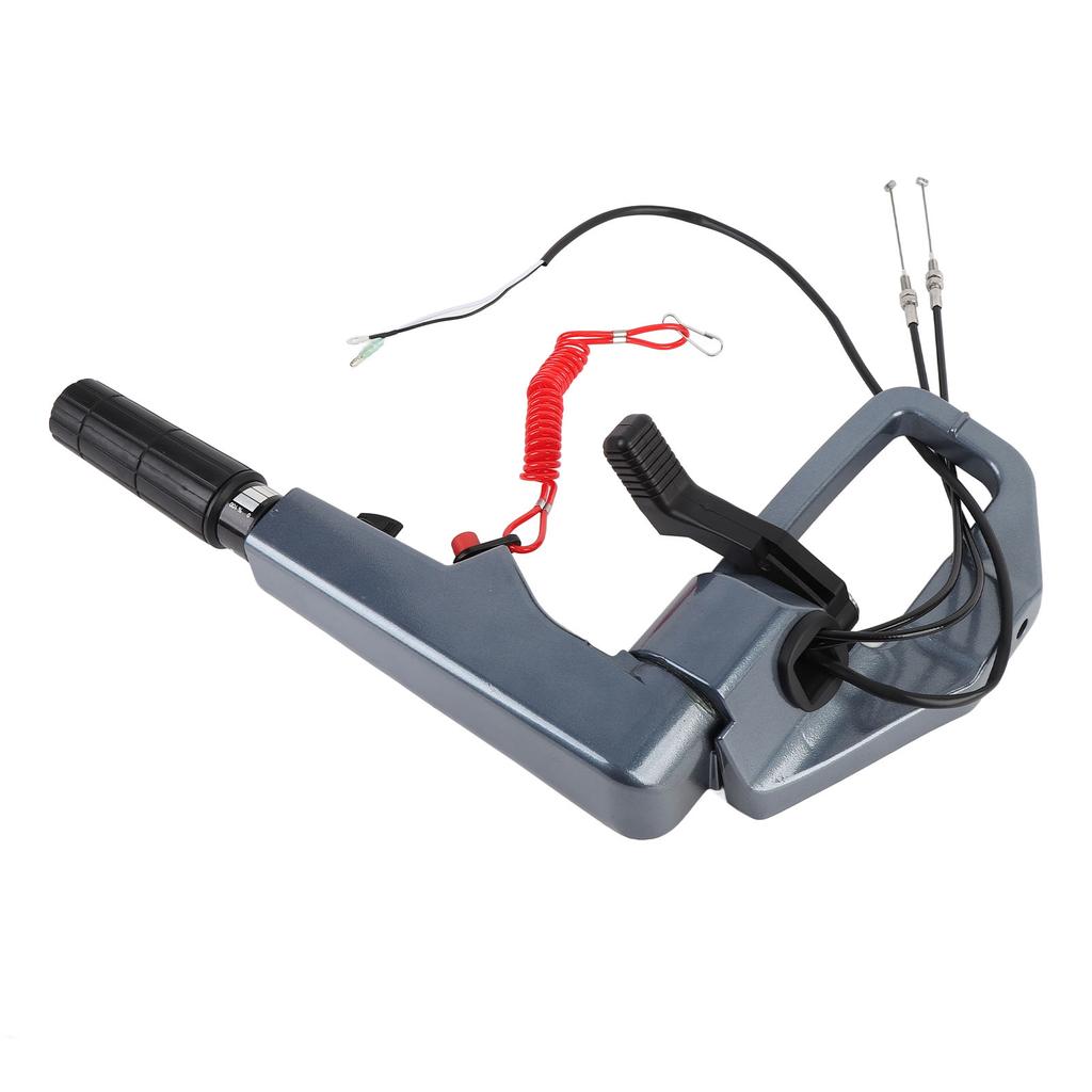 66T W0084 02 4D Sestava řídicí rukojeti pro dvoutaktní 40koňový přívěsný motor Hliníková slitina Řídicí páka