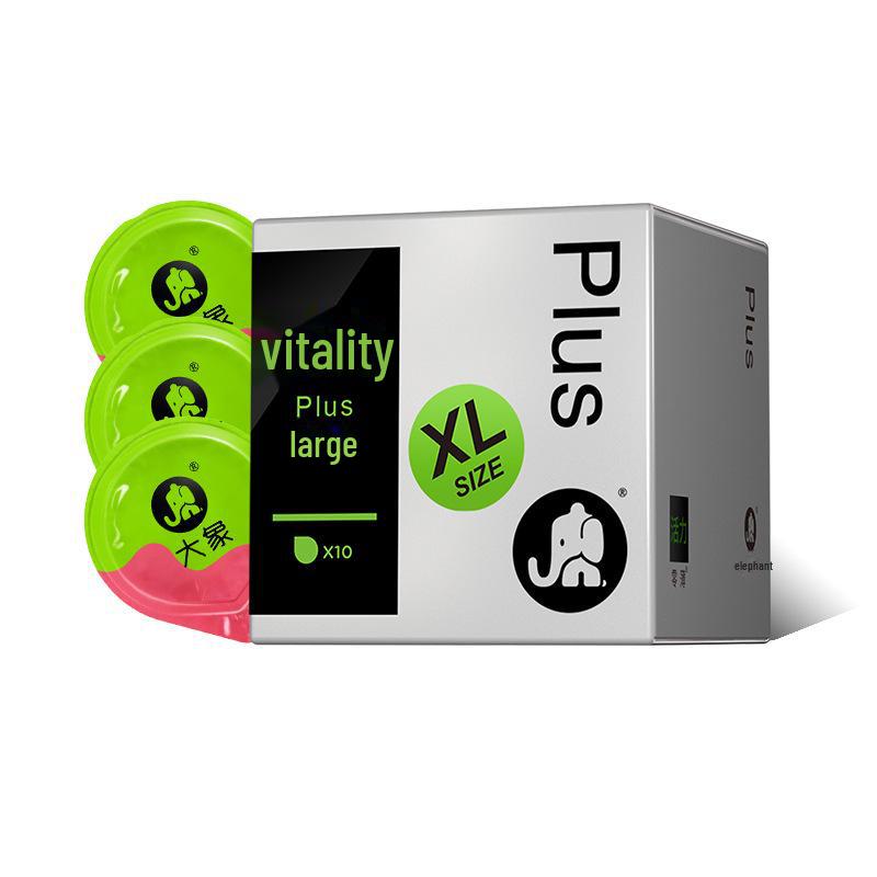 New Elephant Vitality XL Large Condoms for Men - Adult Family Planning Products