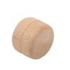 1Pc Portable Vintage Round Wooden Jewelry Storage Box Ring Earrings Container Storage Case