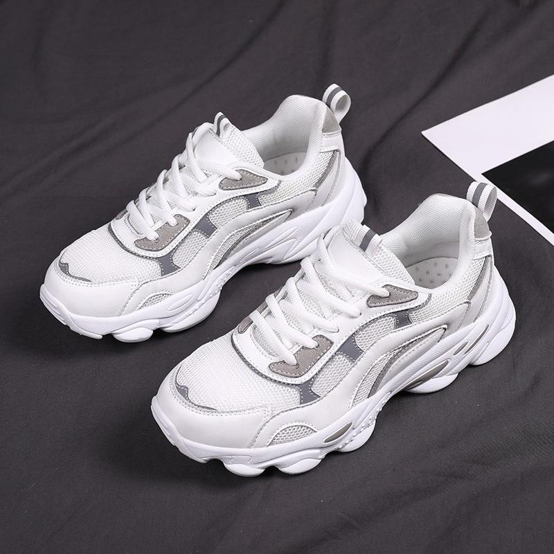 Thick-soled Girl's Shoes - Breathable Running Shoes - Soft Sole - Lightweight Casual Shoes