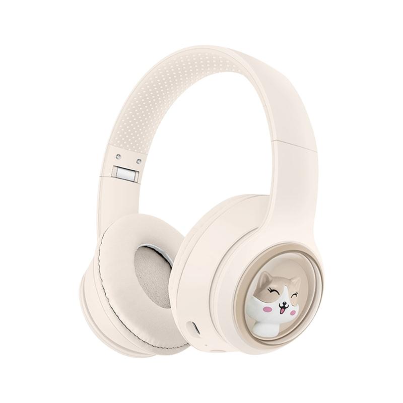 Wireless Headset Sports Bluetooth-compatible Headset Foldable Noise Canceling Headset for Travel Office Cellphone PC