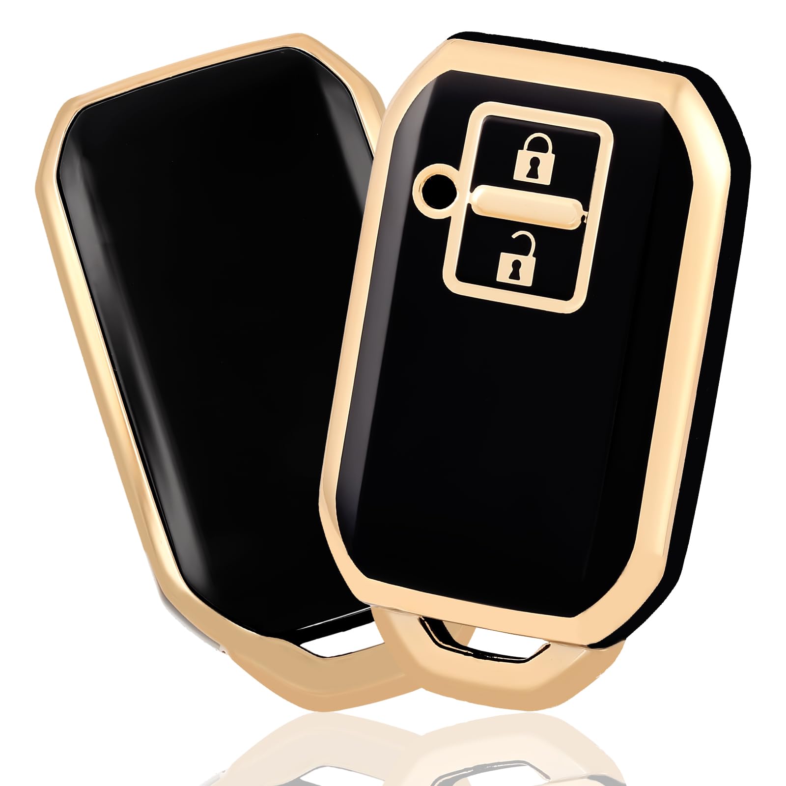 

OFF WE GO TPU Чехол для ключа, Чехол для ключа автомобиля, Кейс для ключа, Совместимый с Новым