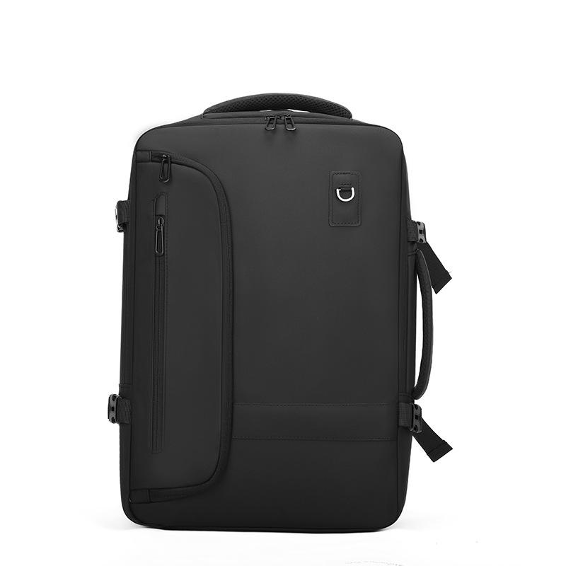 

Men s Large Capacity Water-Repellent Oxford Travel Backpack чорний