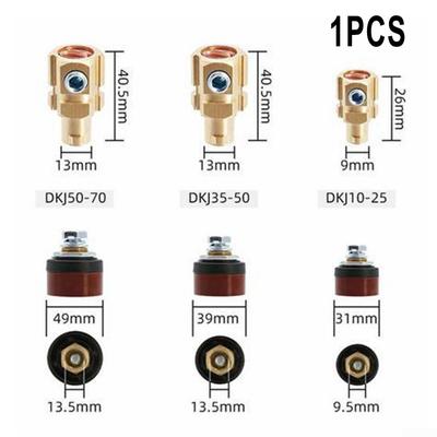 Welding Machine Output Power Welding Cable Socket Durable