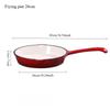 Enameled Dutch Oven Pot with Lid 5L Enamel Soup Pot Soup Cooking Pot Cast Iron Dutch Oven with Dual Handles for Bread Baking