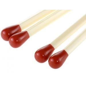 Baguettes - Multicolore - Baguettes allumette - Originales - Vendues par 4 - Pour adultes