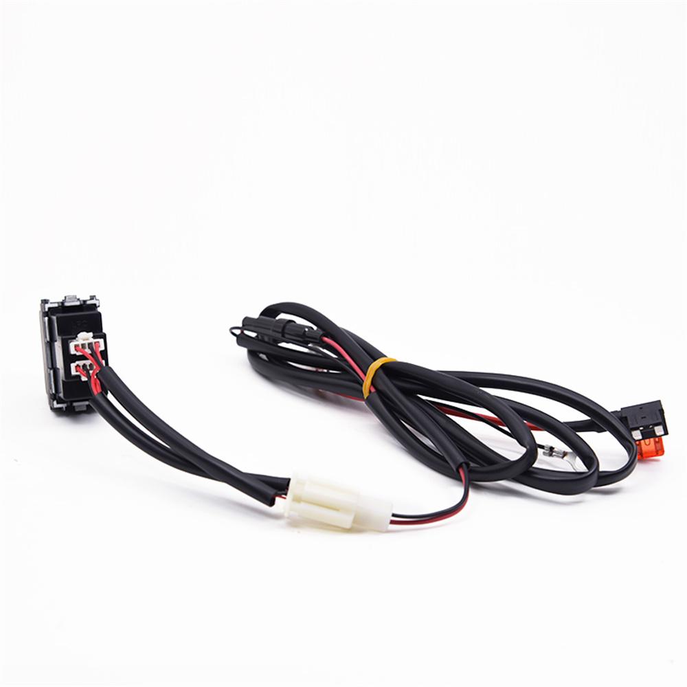 18W Car Charger Type-C+QC3.0 Fast Charging Fit For Nissan Patrol Y61 Y62 Altinma