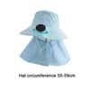 Breathable Solar Fan Cap USB Charging Cooling Fan Hat Sunscreen Cap Sun Cap  Outdoor Activities