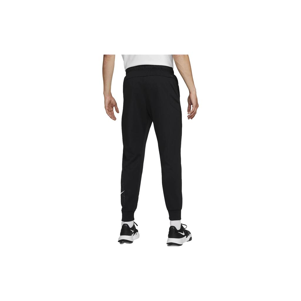 Nike Therma-Fit Logo Embroidered Letter Print Comfortable Pocket Sports Pants Men Bottoms Black FB6892-010