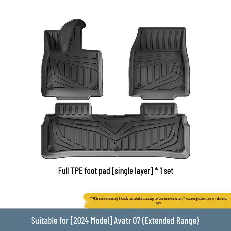 Avatr 07 2024-2026 TPE Car Floor Mats & Trunk Liner - Vehicle-Specific Fit