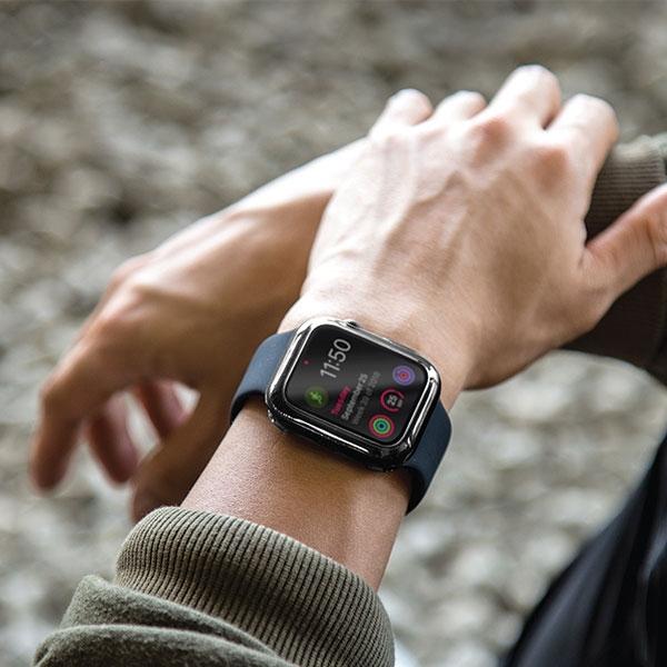 Uniq Etui Garde Apple Watch Series4/5/6/Se/Se2 44Mm. Szary/Smoked Grey