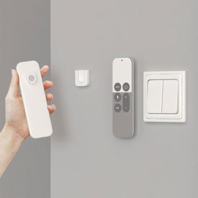 1 par de ganchos magnéticos fortes para montagem na parede, suporte de armazenamento magnético anti-perda para controle remoto, adesivo de geladeira, organizador de casa, gancho