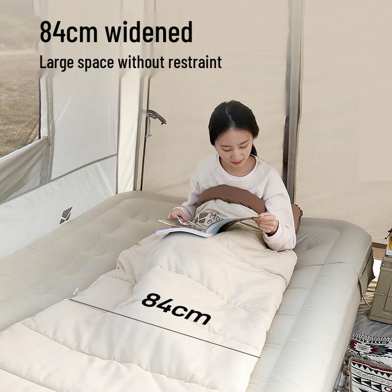 MOBIGARDEN NX21562011 Crescent Brushed Cotton Envelope Sleeping Bag