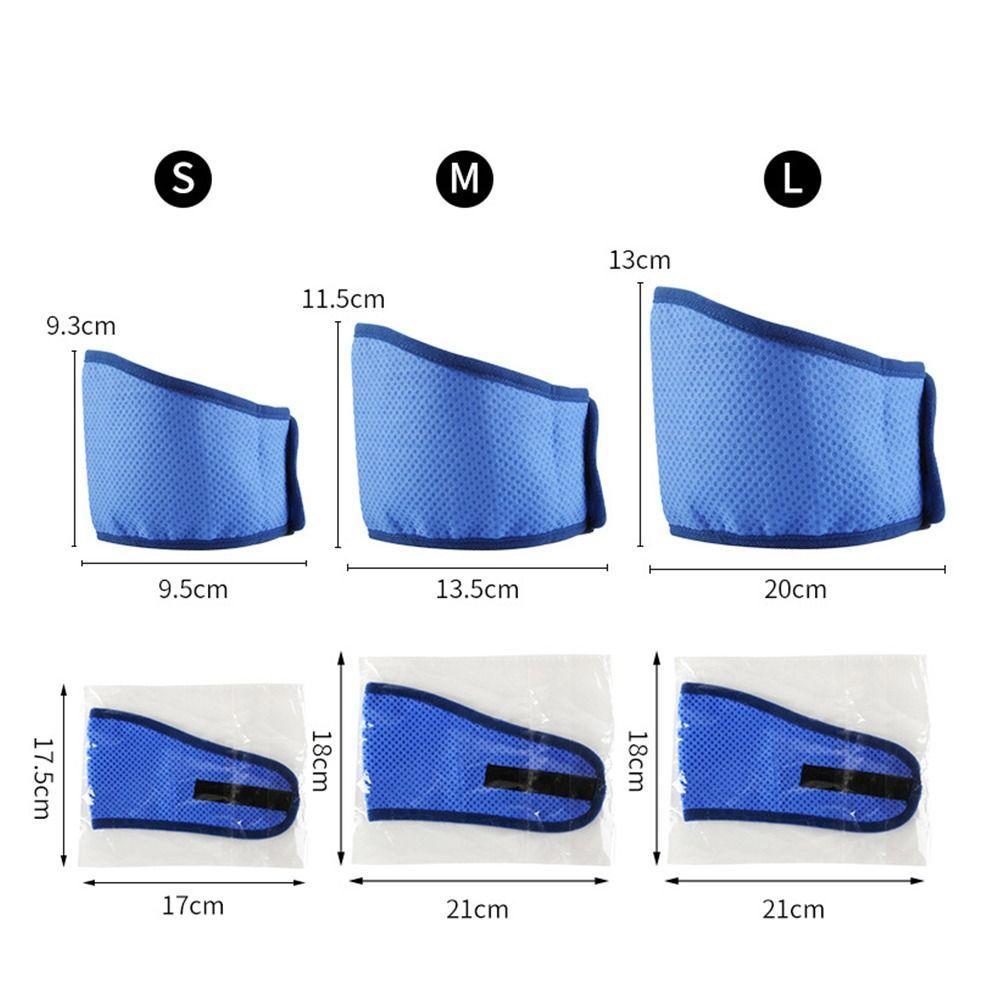 2Pcs Supply Dog Ice Scarf Necklace Pet Neck Cooler Scarf Hot Dog Cooling Bandana  Summer