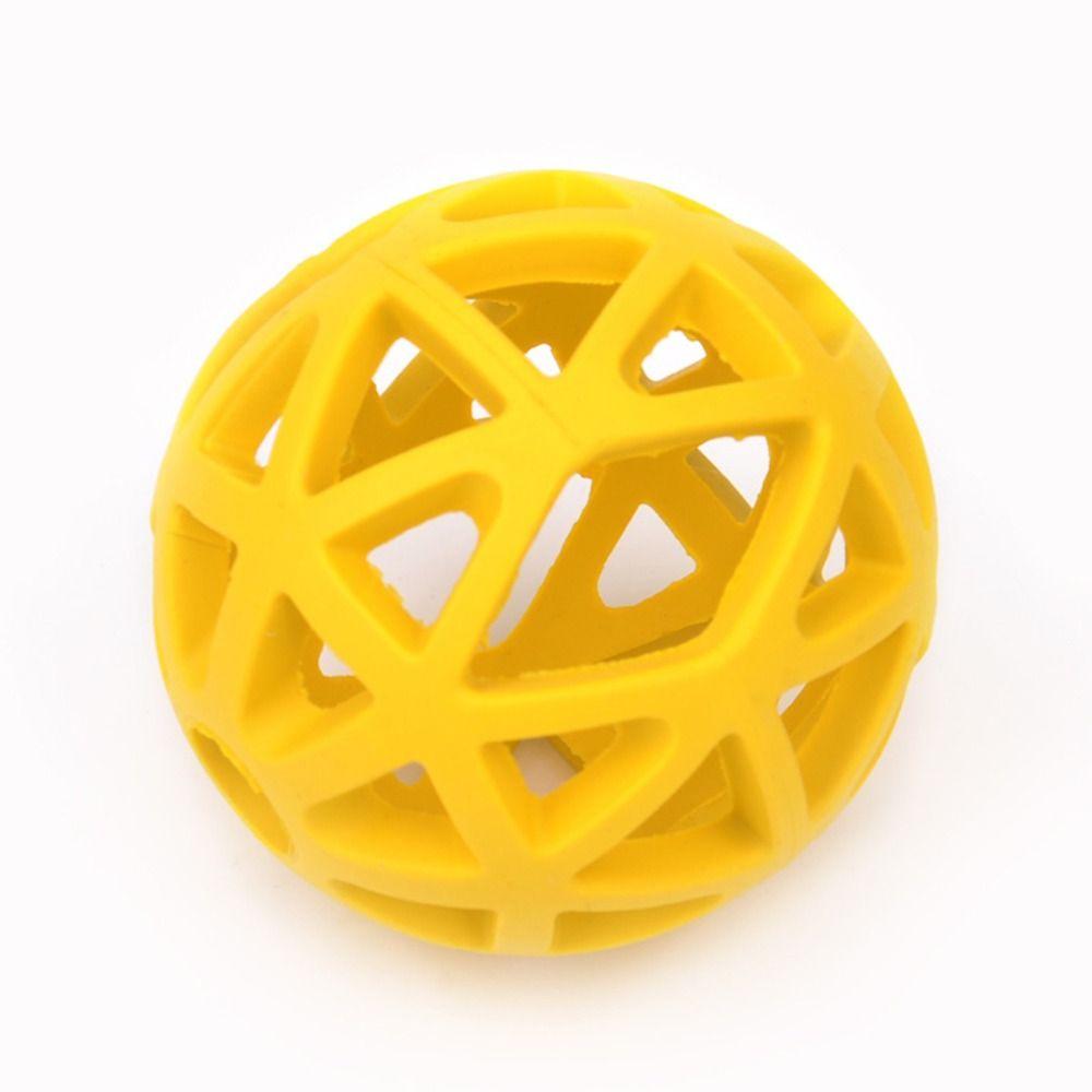 Interactive Rubber Bite Resistant Dog Toy Hollow Balls Pet Accessories Dog Chewing Toys