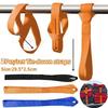 2Pcs Soft Loop Tie Down Straps or Securing ATV Motorcycles Scooters Dirt Bikes Lawn Mutipurpose Motor Tie Downs Luggage Straps
