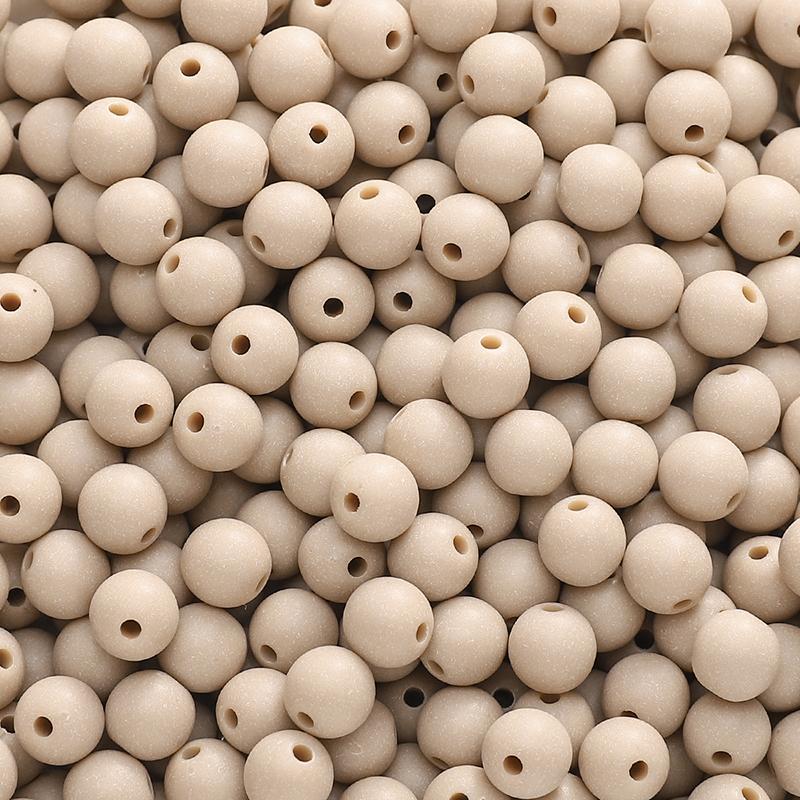 

23-500 шт. Акриловые бусины Однотонные Матовые Круглые Бусины Для DIY Браслета Ожерелья Изготовления Ювелирных Изделий Аксессуары 8mm 100pcs коричневый