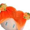 Adorable Doll Head Keychain Plush Toy for Children's Backpack