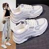 Spring and Summer New Dad Shoes Women's Mesh Breathable Sports Casual Shoes Versatile Fashion Thick-soled Non-slip Women