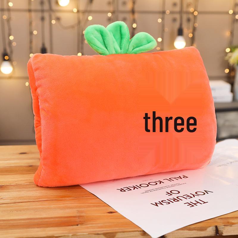 

Плюшевая подушка-грелка для рук для офиса, общежития или класса 30x23 CM