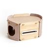 Felt Cat House with Toy Playful Scratcher Sturdy for Cats