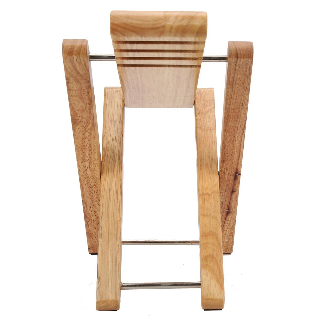 Guitar Footstool Bamboo Portable Foldable Stool Pedal Musical Instrument Playing Foot Rest