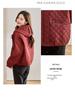 2024 Women's Winter Plaid Cotton-Padded Jacket - Petite Fit, Short Style