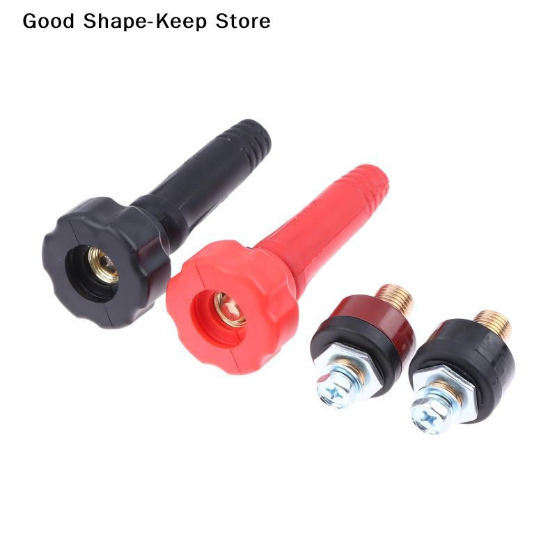 Welding Cable Connector DKJ10-25 Heavy Duty Cable Joint for Welding Machine Stable Electric Flow Industrial Workshop Application