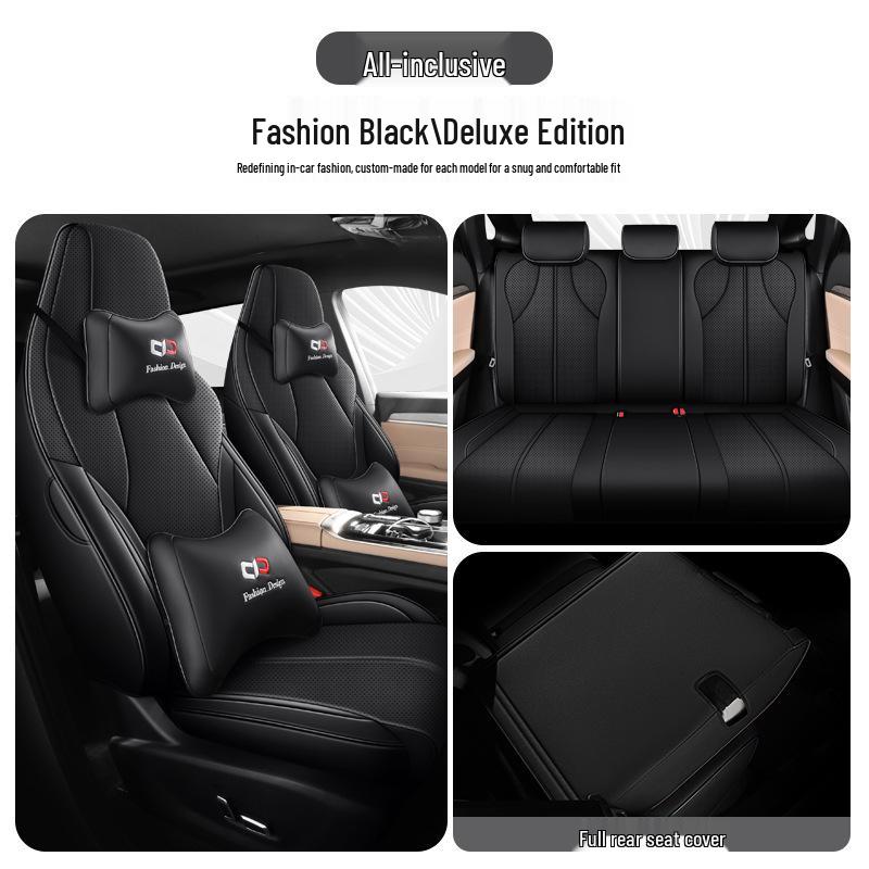 Jianghuai QXPHEV Full Leather Universal Car Seat Cushion - New Model for All Seasons