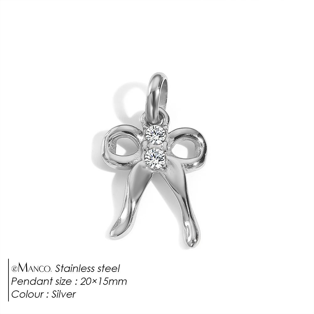 EManco New Stainless Steel Charms Gold-plated Imitation Pearl Heart Pendant DIY Necklace Bracelet Jewelry Making 48 Hours Shipme