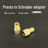 Presta To Schrader Valve Adapter for Easy Inflation - Compatible with Giant Road and French Style Mountain Bikes