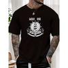 European sizes Men'S MOIN IHR SPACKEN Patterned Summer Casual Short-Sleeve T-Shirt
