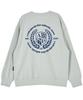ASTRAL PROJECTION Back Shield Emblem Oversized Drop Shoulder Sweatshirt_Mint