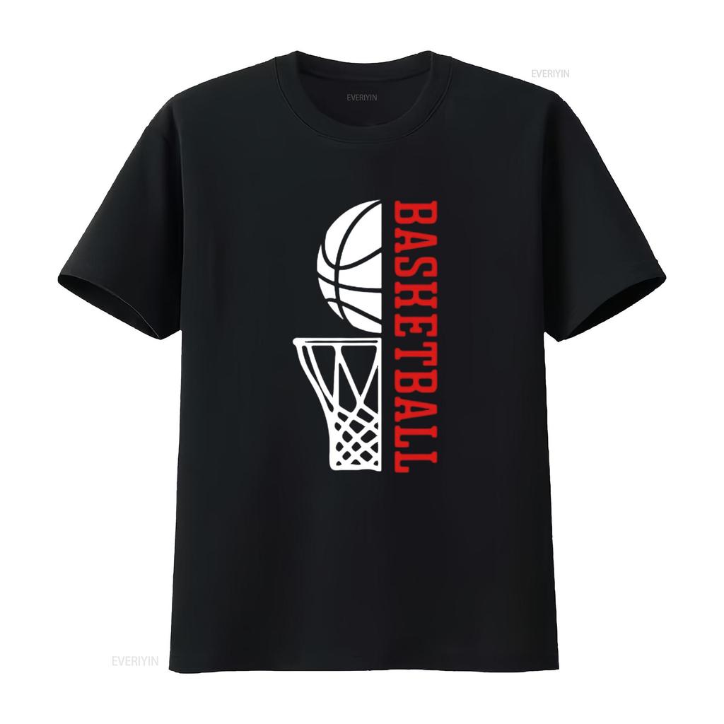 Mens Ball Net Basketball Clothing T Shirt Black Vintage Washed Breathable Top For Everyday Wear Comfortable Graphic Stylish