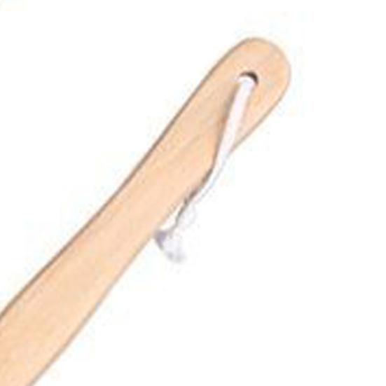 Wooden Handle Body Bath Shower Back Brush Scrubber Skin Cleaning Tool