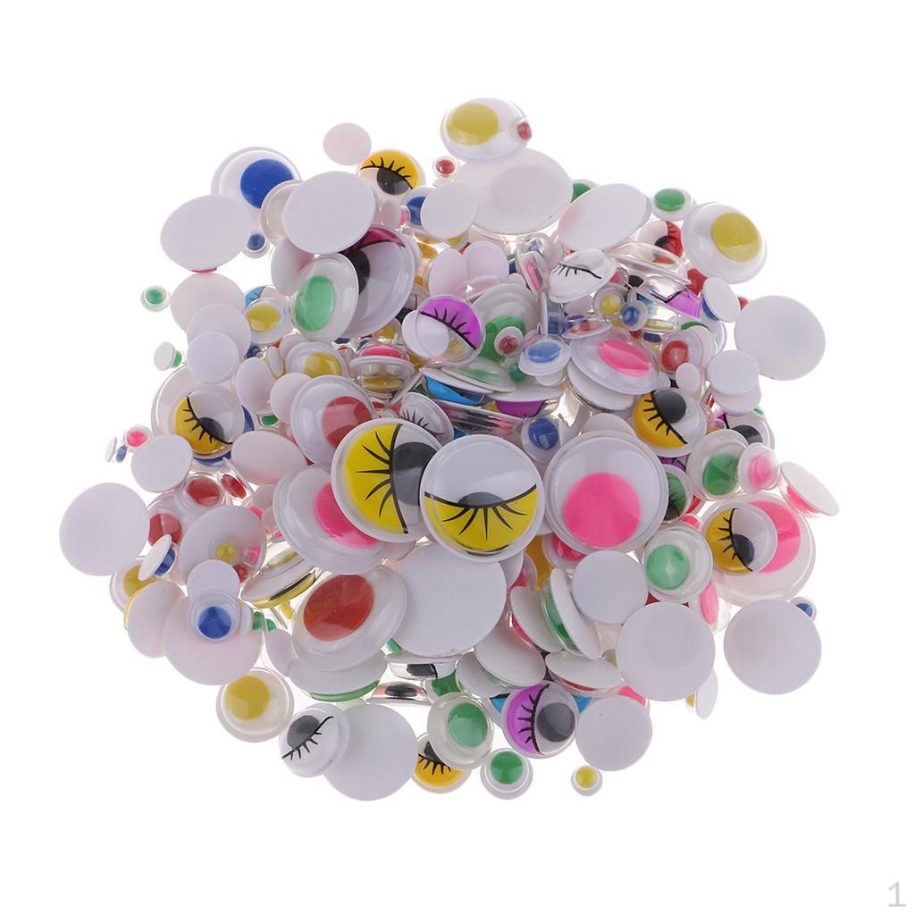 

300x6-35 мм Wiggly Googly Eyes DIY Скрапбукинг Ремесло Детские куклы