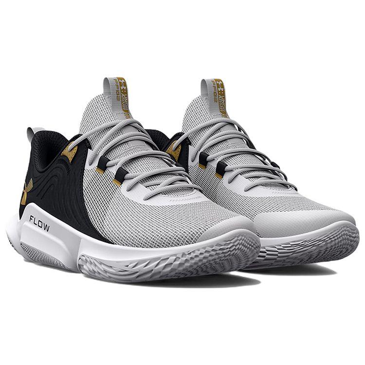 Under Armour Flow FUTR X 2 Bílé Černé Unisex Tenisky 3024978-100