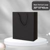 Black Kraft Paper Carry Bags