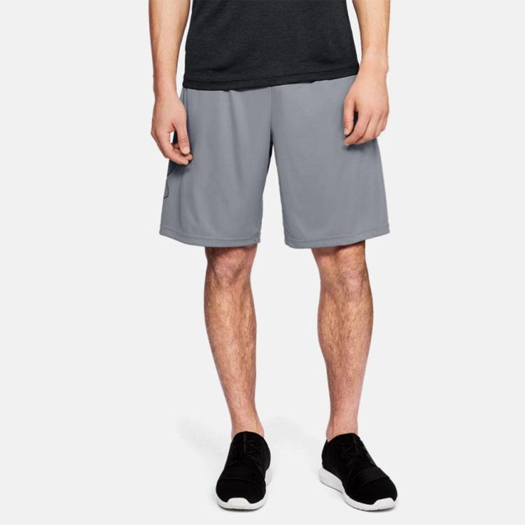 Under Armour Training Sports Shorts Men Bottoms Grey 1306443-035
