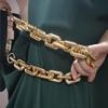 Versatile Bag Chain Wide Chain Golden Luxury Fashion Bag Accessories Fashion Hot Selling Bag Chain Atmosphere MIT