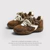 Inner Height Increase 6Cm Forrest Gump Shoes Women'S Autumn And Winter Leather Sports Leisure German Training Shoes Are Comfortable And Versatile