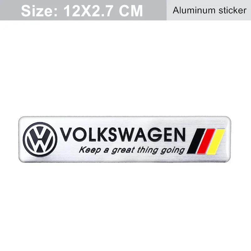 

2025 Hot Car Metal Badge Body Auto Badge Decoration Sticker For Volkswagen R Line Golf Polo Passat Jetta Tiguan Touareg CC Acces