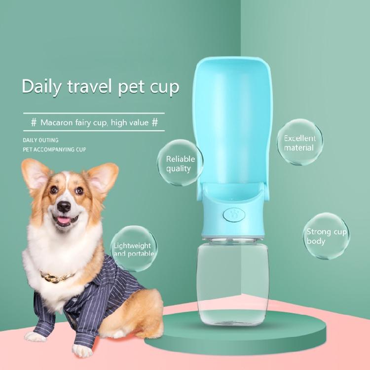 Portable Puppy Water Dispenser with Drinking Feeder for Pets Outdoor Walking